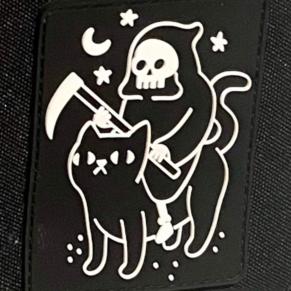 Grim Reaper Kitty Backpack